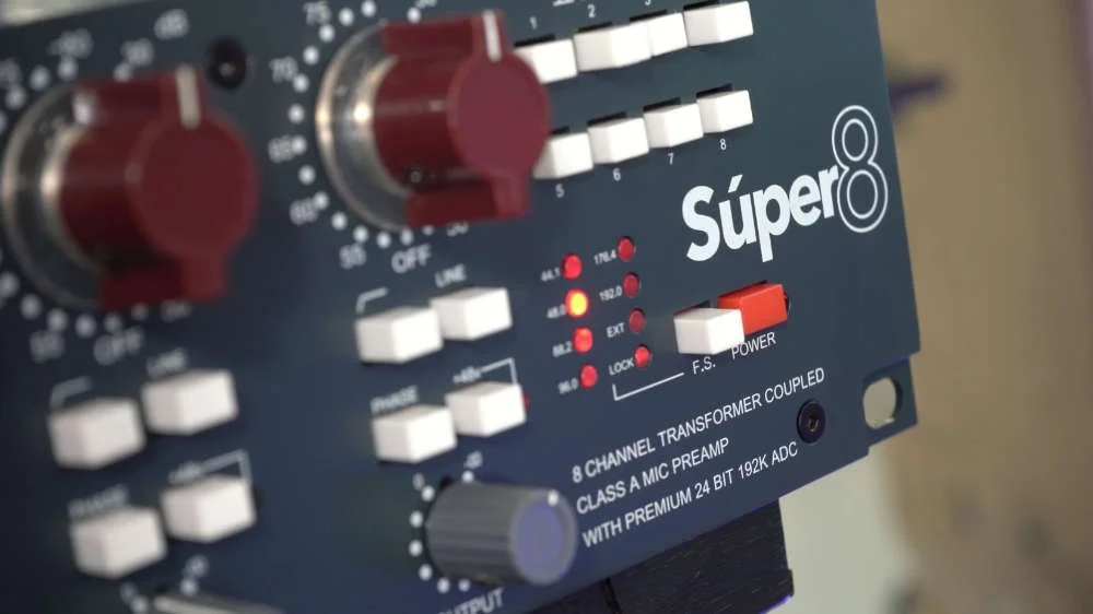 Heritage Audio SUPER 8 Mic Preamp Announced | Production Expert